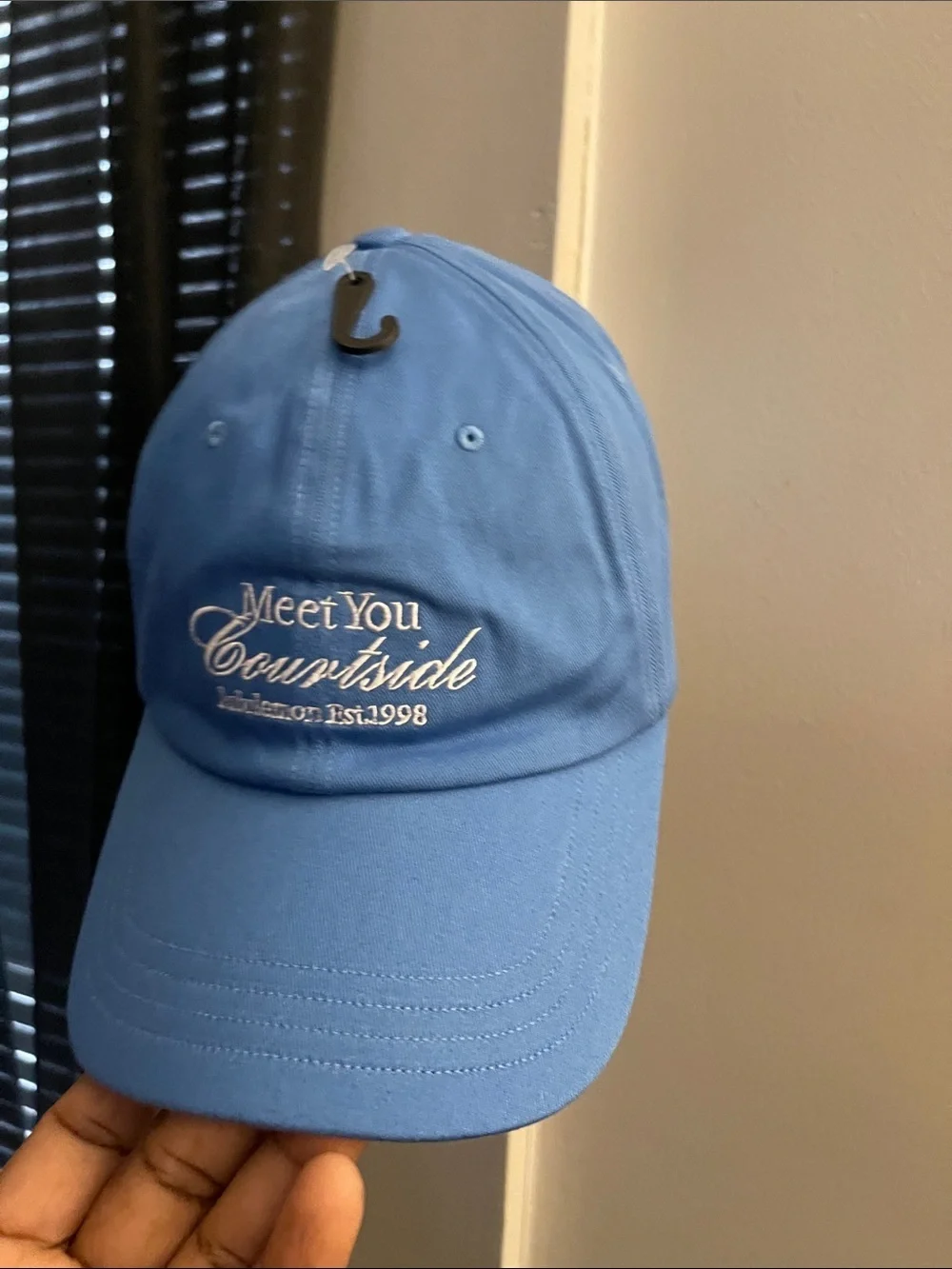 Lululemon Classic Unisex Baseball Cap Tennis Club Pool party/White NWT